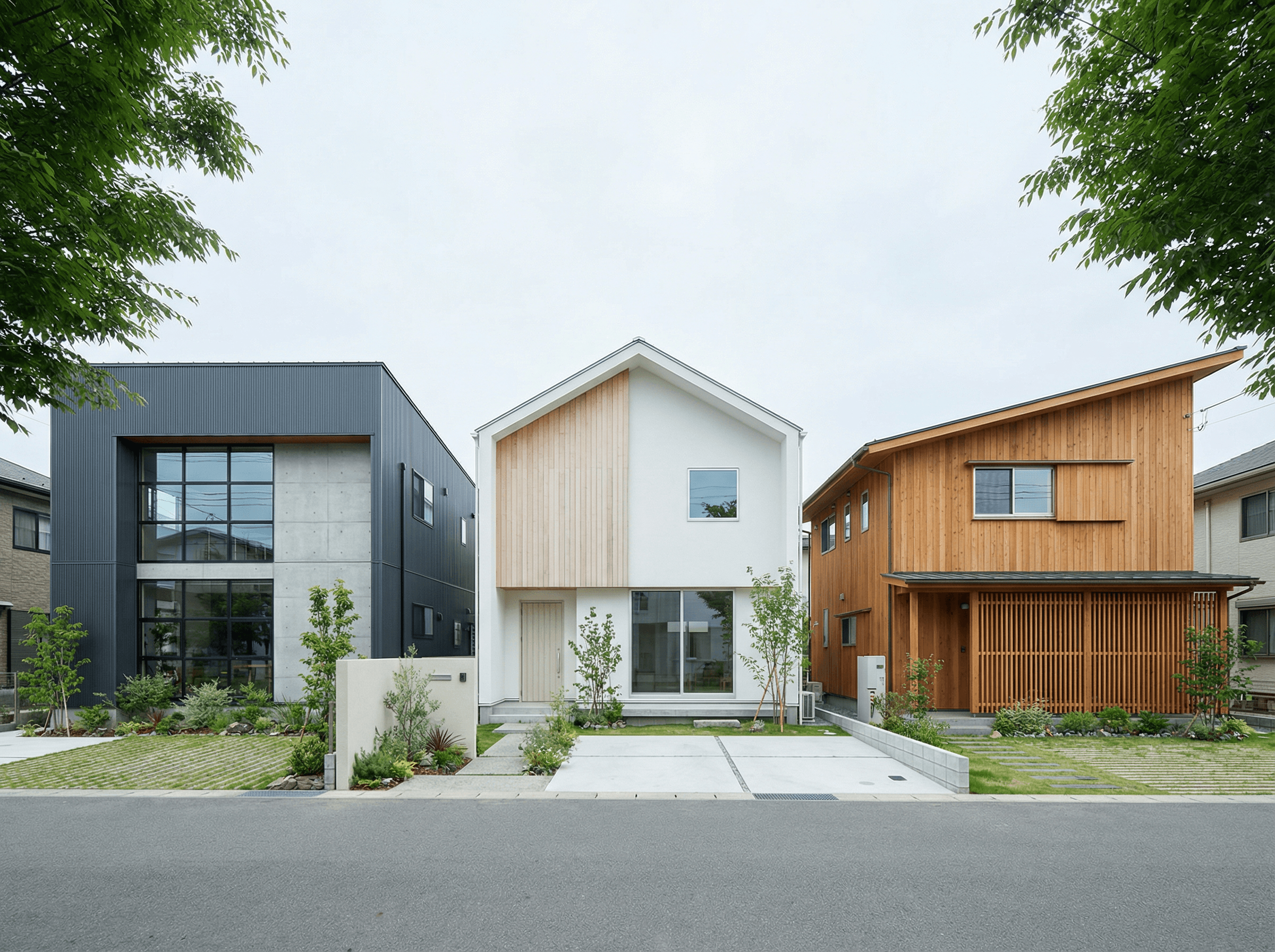 3つの規格住宅スタイル比較